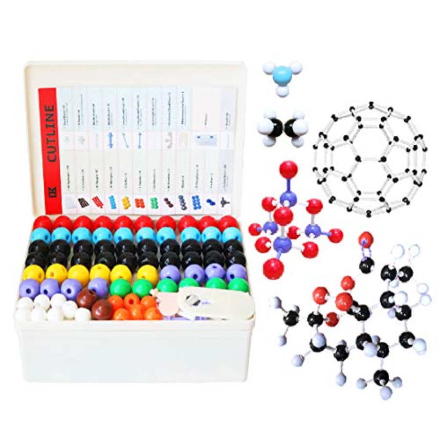Chemistry Set Beginner - Kit Model Molekul Kimia 444 Buah,