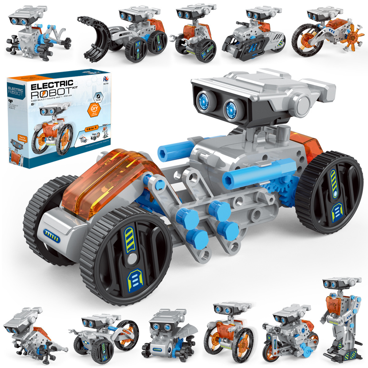 Science Toys Diy - Mainan Robot Surya Percobaan Sains 12