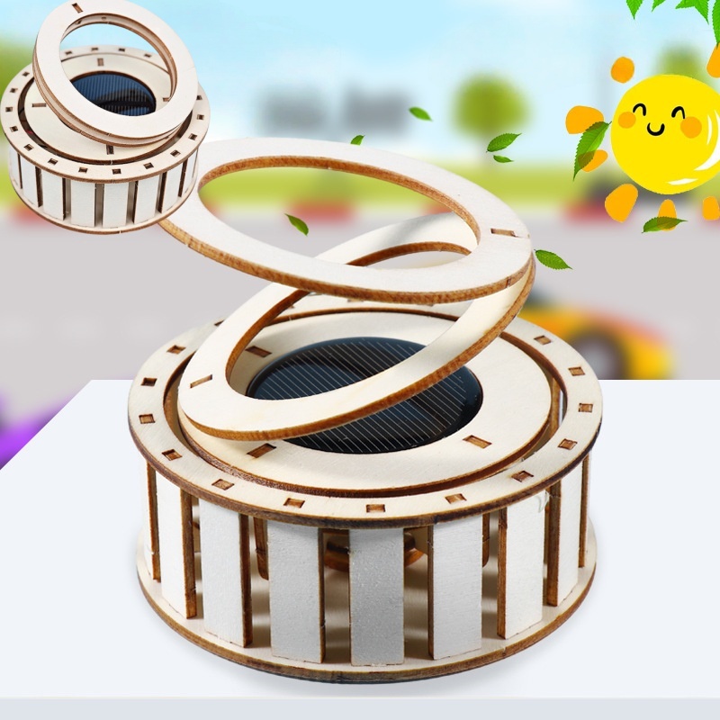 Science Toys Diy - 1 Buah Mainan Pembuatan Cincin Ganda
