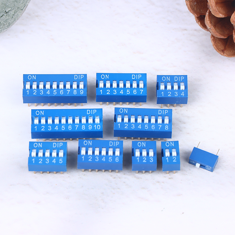 Circuit Snap Kit - 10 Buah Modul Saklar DIP 2.54mm