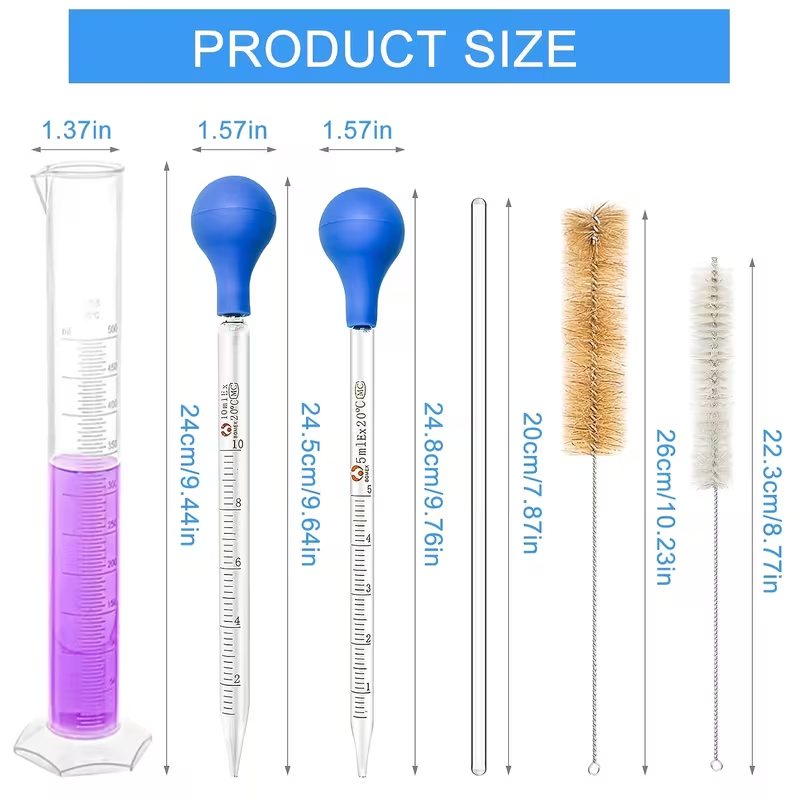 Satu set alat penetes kaca unt - Science Experiment ulasan dan harga