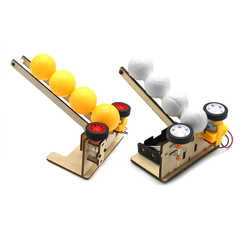 Perangkat Pelontar Bola Otomat - Science Toys Diy ulasan dan harga