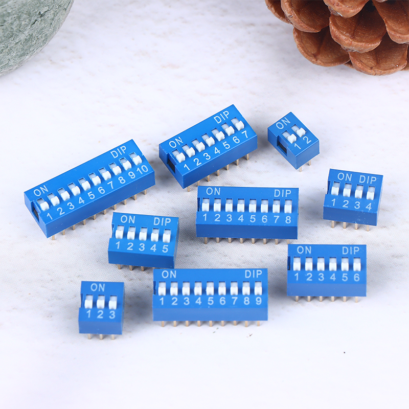 10 Buah Modul Saklar DIP 2.54m - Circuit Snap Kit ulasan dan harga