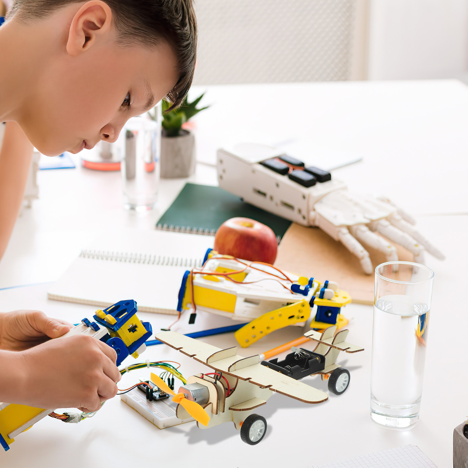 1Set Pesawat Luncur Kayu DIY P - Science Toys Diy ulasan dan harga