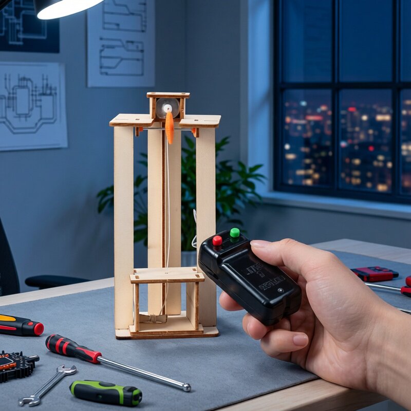 Mainan Puzzle Model Lift Listr - Science Nature ulasan dan harga