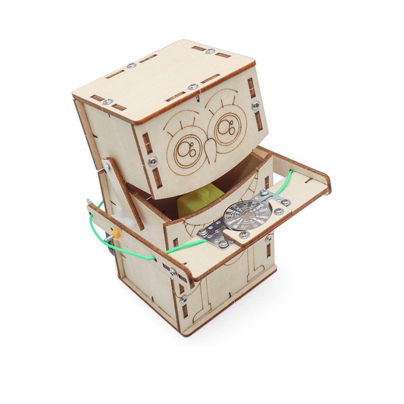 Robot koin makan bertenaga lis - Science Robot ulasan dan harga