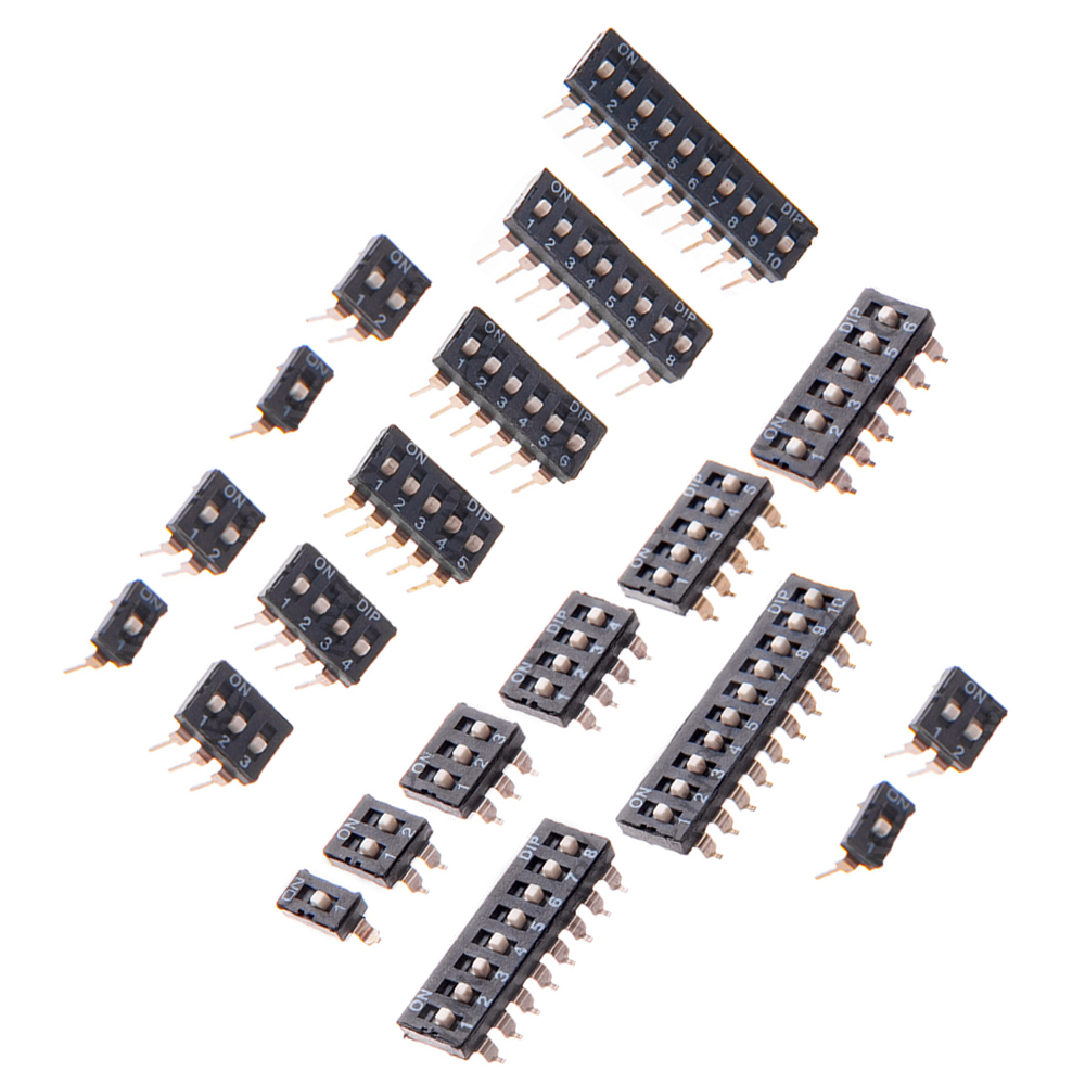 5PCS 2 2.54mm Pitch Toggle Swi - Circuit Snap Kit ulasan dan harga