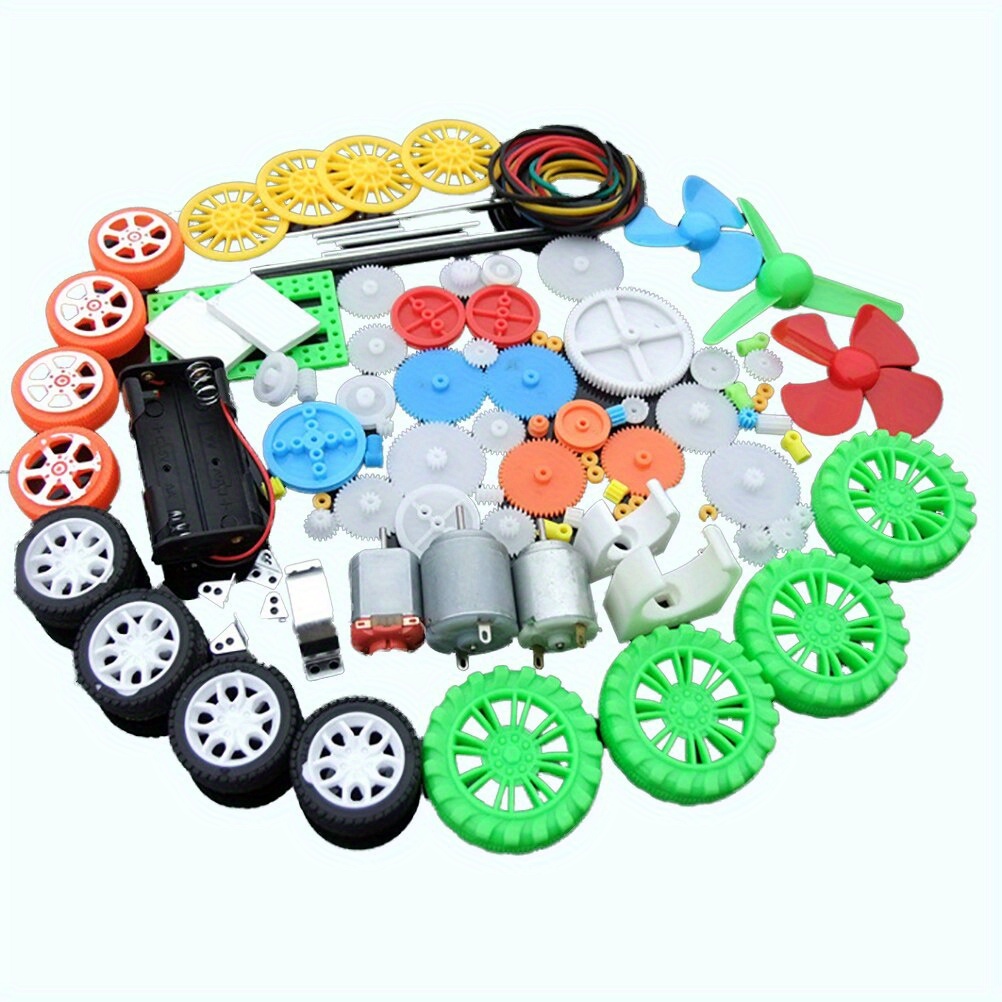112pcs Kit Motor DC Mini Elekt - Science Toys Diy ulasan dan harga