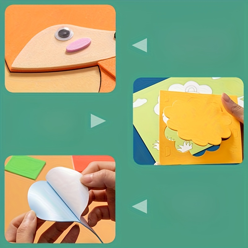 Stiker 3D untuk Anak-anak, Sek - Science Toys Diy ulasan dan harga